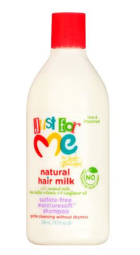 Thumbnail for JUST FOR ME NATURAL HAIR MILK SUPFATE- FREE MOISTURE SOFT SHAMPOO - 13.5 OZ