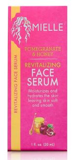 MIELLE ORGANICS POMEGRANATE & HONEY REVITALIZING FACE SERUM- 1 OZ