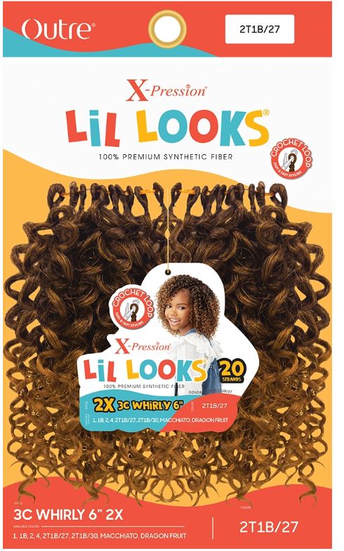 OUTRE LIL LOOKS  2X WHIRLY 6"