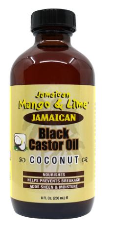 JAMAICAN MANGO & LIME BLACK CASTOR OIL - COCONUT OIL