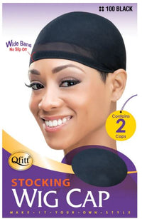 Thumbnail for QFITT STOCKING WIG CAP - 2 CAPS