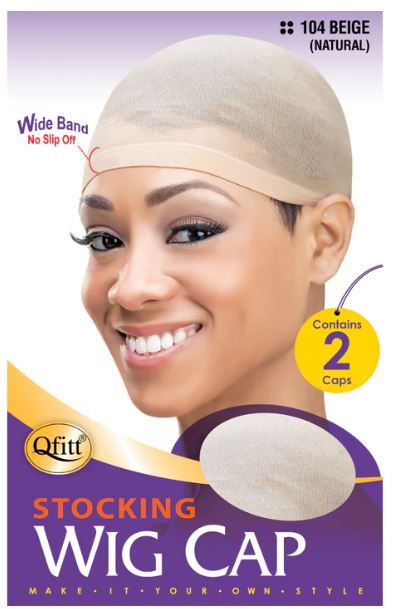 QFITT STOCKING WIG CAP - 2 CAPS