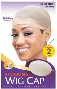 Thumbnail for QFITT STOCKING WIG CAP - 2 CAPS