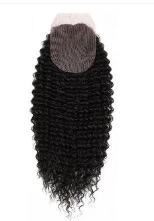 GOLD BOHEMIAN AFRO CURL SYNTHETIC CLOSURE 2x4"