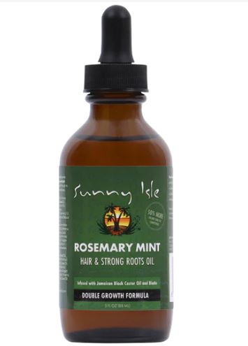 SUNNY ISLE ROSEMARY MINT HAIR AND STRONG ROOT OILS-  3oz