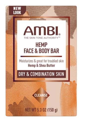 AMBI SOAP HEMP FACE & BODY BAR - 5.3 OZ