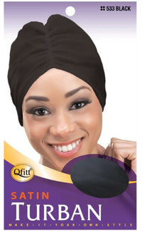 Thumbnail for QFITT SILKY SATIN TURBAN