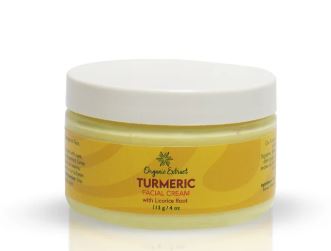 ORGANIC EXTRACT Turmeric Face Cream Jar (4oz)