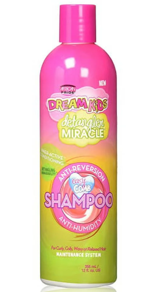 African Pride Dream Kids Detangler Miracle Anti-Humidity Hair Shampoo, 12 Oz