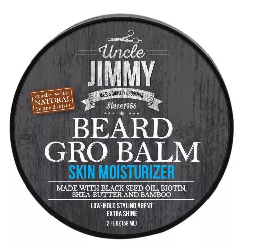 UNCLE JIMMY BEARD GRO BALM BUTTER (2 oz)- TOP