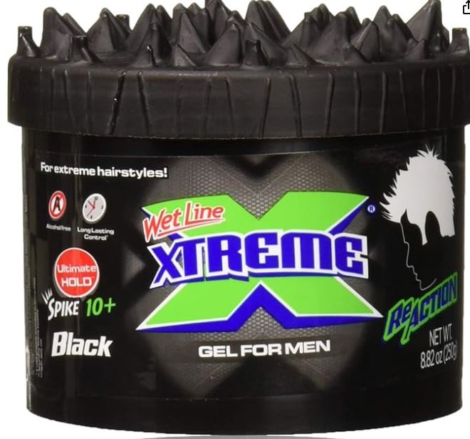 EXTREME WET LINE REACTION BLACK SPIKE ULTIMATE HOLD-8.8oz