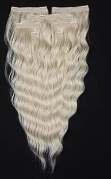 NATURAL WAY SYNTHETIC 7PCS CLIP IN DEEP WAVE -20"