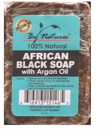 BY NATURES AFRICAN BLACK SOAP - 6 OZ