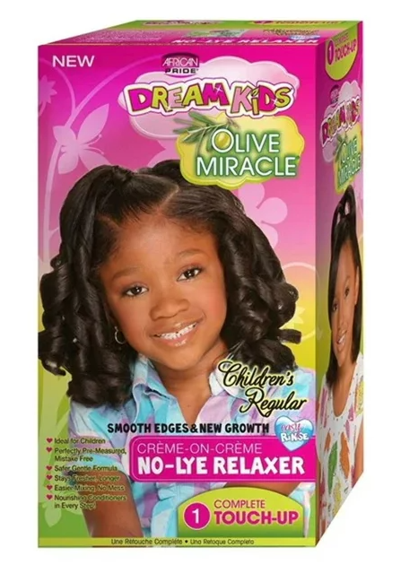 African Pride - Dream Kids Olive Miracle Creme No Lye Relaxer Regular