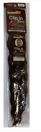 NATURAL WAY SYNTHETIC 7PCS CLIP IN DEEP WAVE -20"