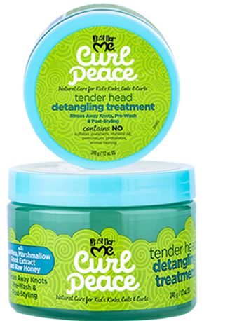 JUST FOR ME CURL PEACE TENDER HEAD DETANGLING TREATMENT- 12 OZ