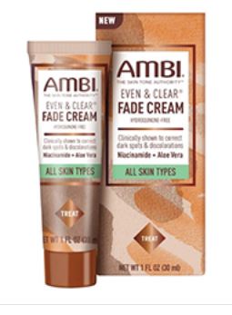 AMBI EVEN CLEAR FADE CREAM HYDROQUINONE FREE ADVANCED - 1 OZ