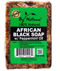 Thumbnail for BY NATURES AFRICAN BLACK SOAP - 6 OZ