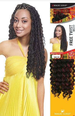 MAGIC GOLD FREE TWIST BRAID