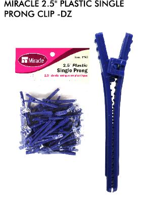 MAGIC MIRACLE 2.5 PLASTIC SINGLE PRONG CLIP