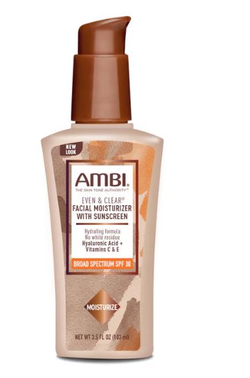 AMBI EVEN CLEAR NOURISHING DAILY FACIAL MOISTURIZER SPF30