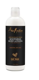 Shea Moisture African Black Soap Lotion For Dry Sensitive Skin