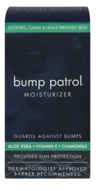 Bump Patrol Aftershave Skin Moisturizer for Bump Treatment, 1.69 Oz