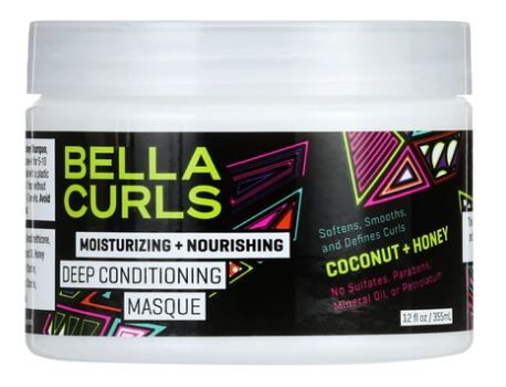 Bella Curls Deep Conditioning Masque, 12 Oz.