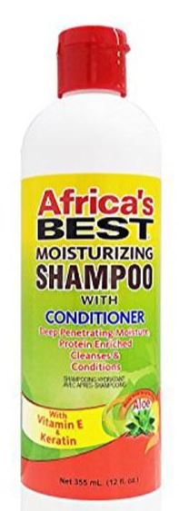 AFRICA'S BEST SHAMPOO WITH CONDITIONER - 12OZ