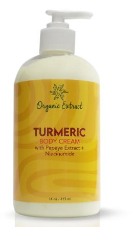 ORGANIC EXTRACT Turmeric Body Lotion (16oz)