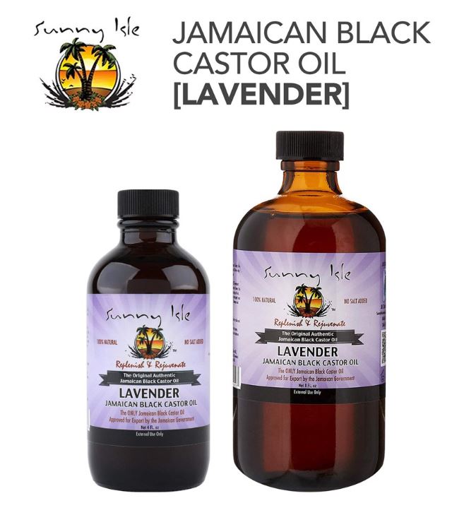 SUNNY ISLE JAMAICAN CASTOR OIL WITH LAVENDER