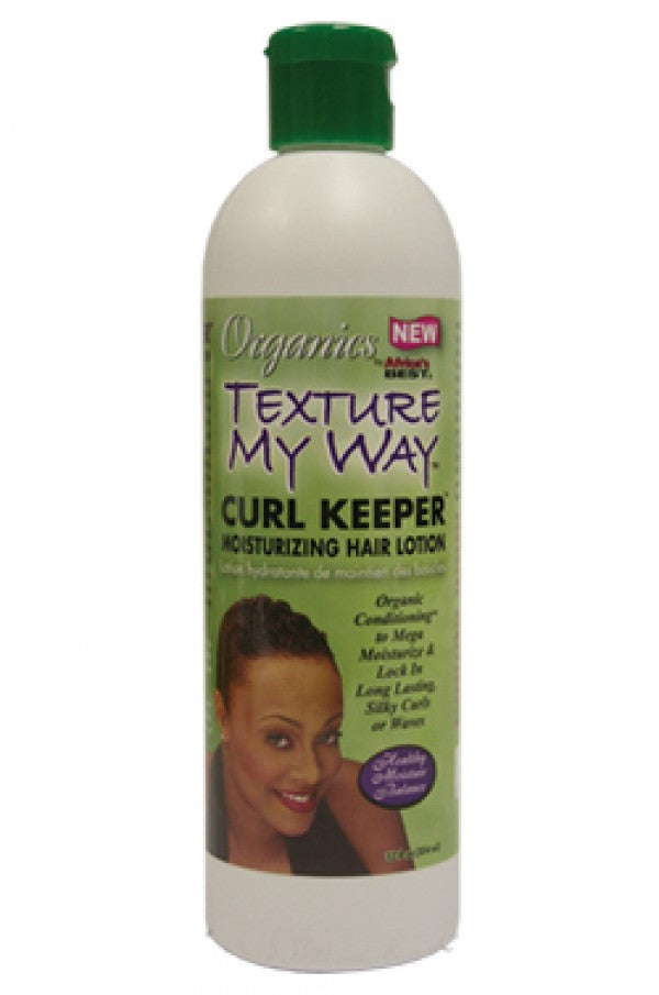 TEXTURE MY WAY CURL KEEPER MOISTURIZING HAIR LOTION -16OZ