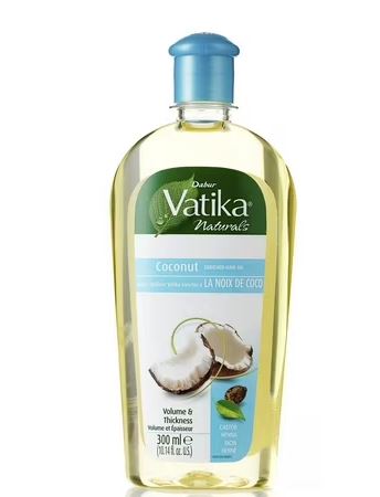 DABUR VATIKA Coconut Enriched Hair Oil Volume and Thickness , Sareya Beauty Supply Store in Calagary Alberta Canada