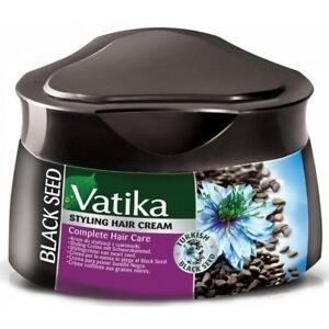 DABUR VATIKA NATURALS BLACK SEED STYLING HAIR CREAM 210 ML, Sareya Beauty Supply Store in Calgary Alberta Canada