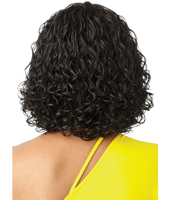 OUTRE  LACE PART WIGS THE DAILY WIG SYNTHETIC DAZZLIN, BACK VIEW