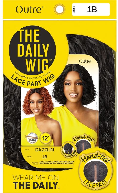 OUTRE  LACE PART WIGS THE DAILY WIG SYNTHETIC DAZZLIN, BOX