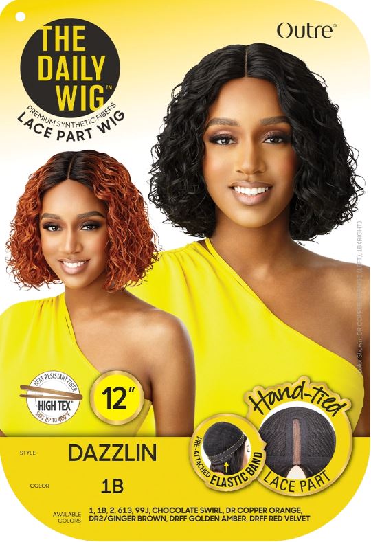 OUTRE  LACE PART WIGS THE DAILY WIG SYNTHETIC DAZZLIN, BOX IMAGE