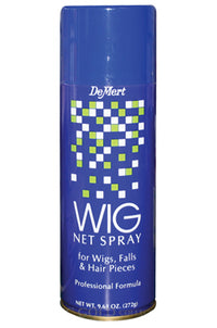 Thumbnail for A can of De Mert Wig Net Spray designed for wigs, falls, and hair pieces.