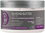 Thumbnail for A jar of Design Essentials Almond Butter Express Conditioner, 12 oz, with a gray label and almond butter imagery.