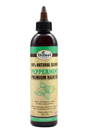 DIFEEL 99% NAURAL PREMIUM BLEND HAIR OILPEPPERMINT -8OZ