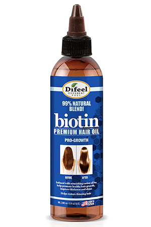 DIFEEL 99% NATURAL PREMIUM BIOTIN HAIR OIL PRO-GROWTH-8OZ