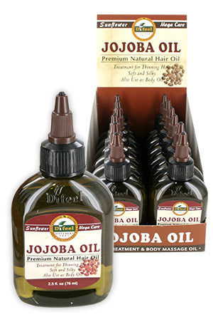 DIFEEL 99% NATURAL PREMIUM JOJOBA HAIR OIL - 2.5 OZ