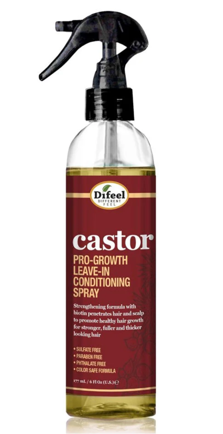 DIFEEL(Sunflower) Castor Pro-Growth Leave In Conditioning Spray (6oz)