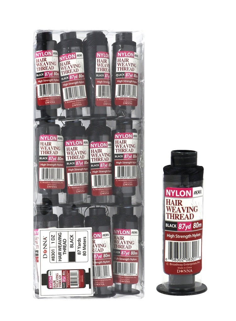 Packaging of Dianka Nylon Hair Weaving Thread with a single thread spool on a white background.