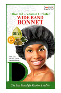 Thumbnail for DONNA Oil Treated Wide Band Bonnet Black