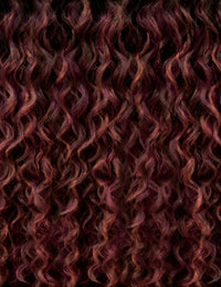 Thumbnail for OUTRE X-PRESSION TWISTED UP BRAIDED LACE FRONT WIG 4X4 KINKY BOHO PASSION WATER WAVE 18