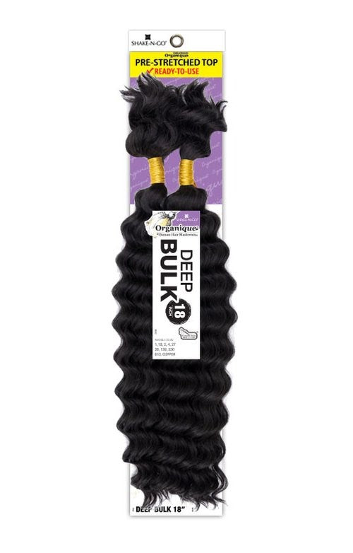 SHAKE N GO ORGANIQUE DEEP BULK BRAID 18"