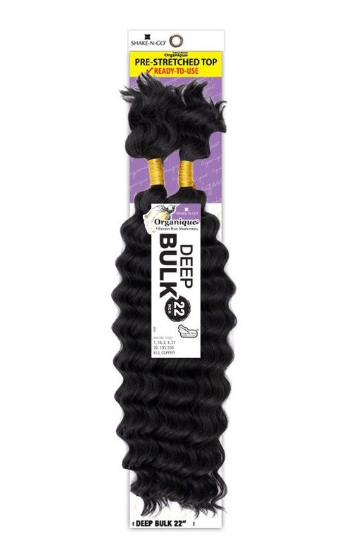 SHAKE N GO FREE TRESS ORGANIQUE DEEP BULK BRAID 22", PACK