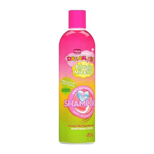 AFRICAN PRIDE DREAM KIDS DETANGLER MIRACLE ANTI HUM. SHAMPOO 12 OZ