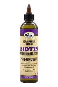 Thumbnail for Difeel 99% Premium Hair Oil-Biotin(8oz)
Sareya Beauty Supply Store in Calgary Alberta Canada